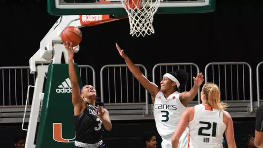 2019 Stephen F Austin Women's Basketball @ Miami