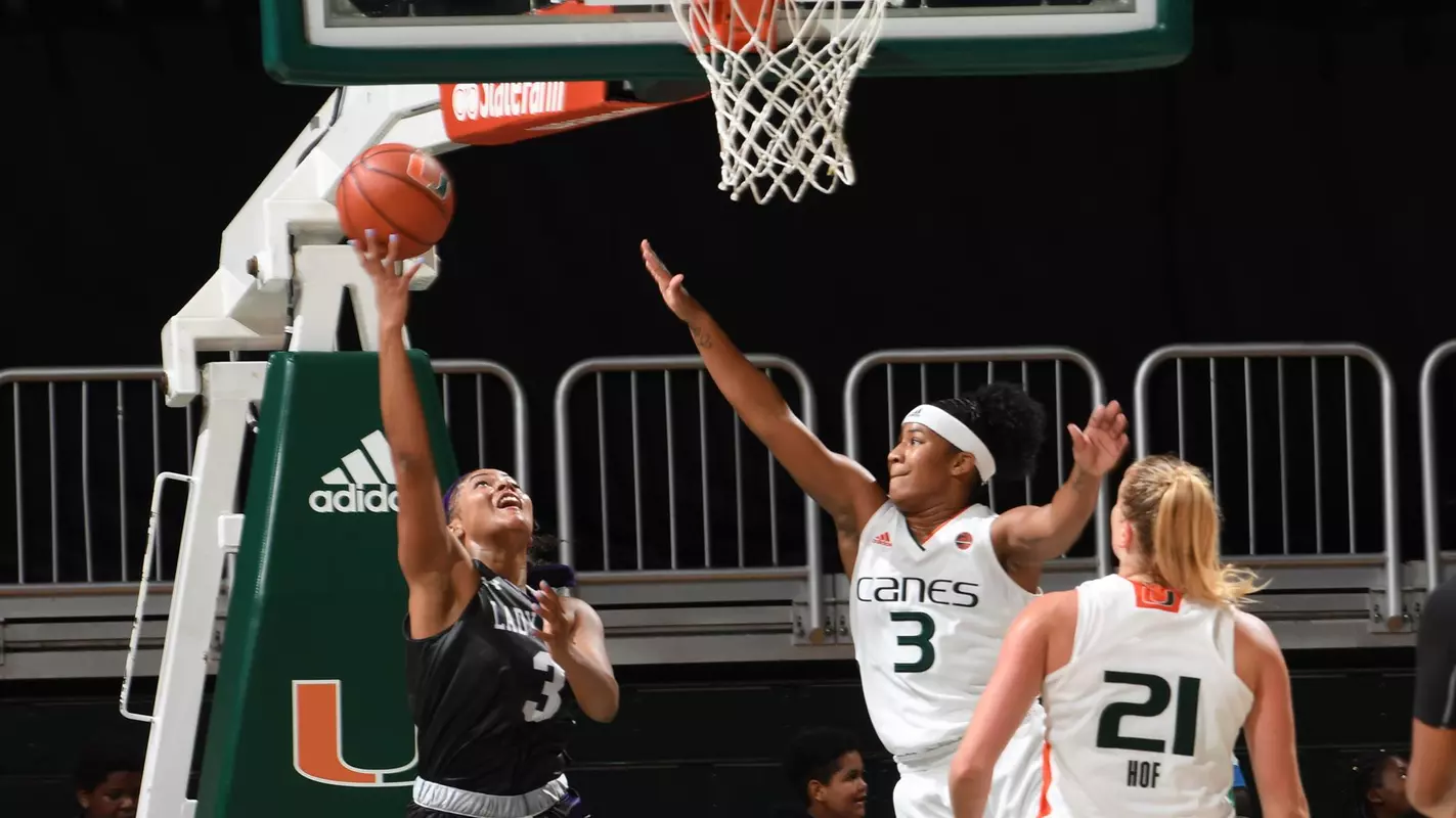 2019 Stephen F Austin Women's Basketball @ Miami