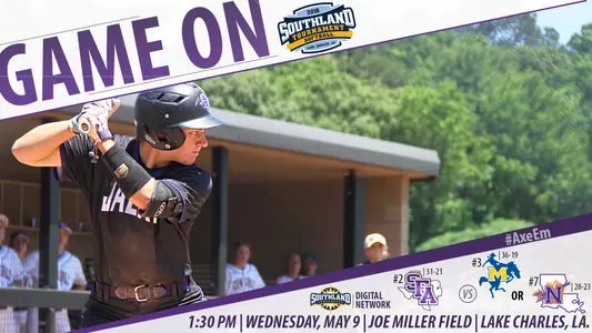 Softball_Game_Preview_Graphic_Southland_Tournament_Day1