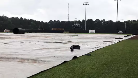 SFA_Softball_Field_Tarped
