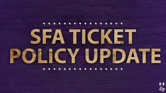 SFA ticket policy update
