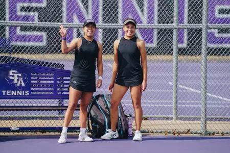 Tennis Players after win