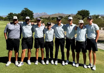 NMSU Herb Wimberly Men's Golf team picture