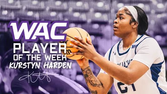 Kurstyn Harden wins WAC Player of the Week