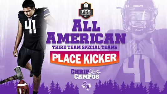 Chris Campos All American Third Team