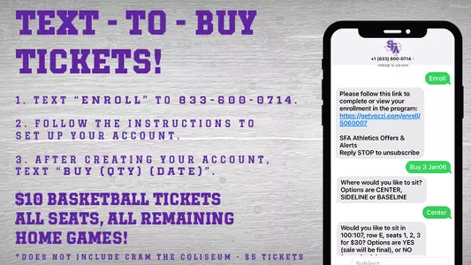Text-to-Buy Tickets