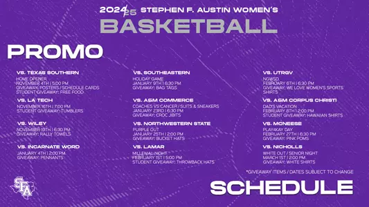 wbb promo schedule