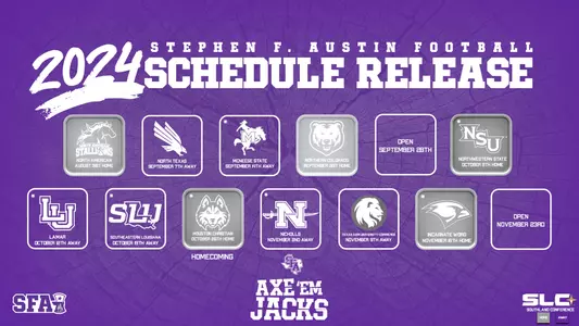 2024 Schedule Release Graphic