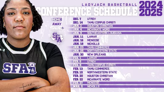 WBB 2024-25 Southland Conference Schedule