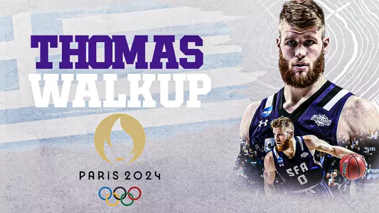 Thomas Walkup an Olympian with Greece National Men's Basketball Team