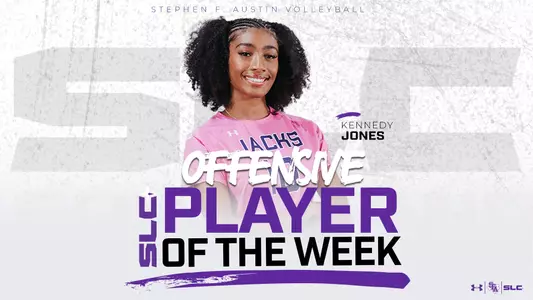 kennedy jones SLC player of the week