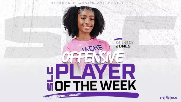 kennedy jones SLC player of the week