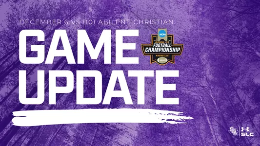 Game Update_FCS Playoffs