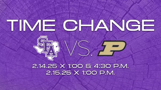 Baseball time change vs Purdue