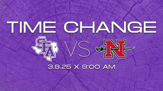 softball vs nicholls time change 3.8.25