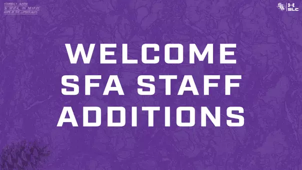 Welcome SFA Staff Additions