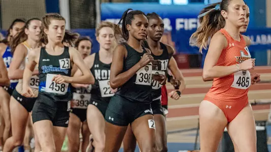Valentine Jemutai at 2025 SLC Indoors