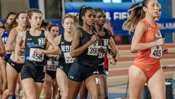 Valentine Jemutai at 2025 SLC Indoors