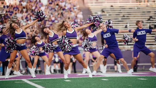 Dance Team on field vs. Sul Ross