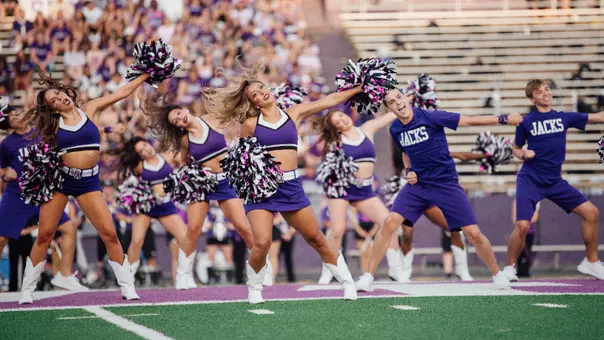 Dance Team on field vs. Sul Ross