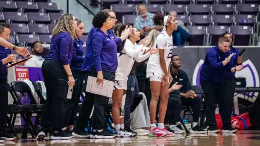 bench celebrating a basket
