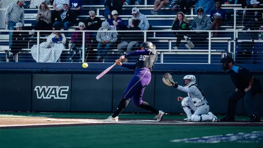 Ella Hill Batting against Tarleton (2-15-26)