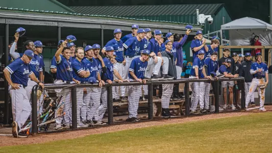 Jacks dugout vs. MVSU (2-13-26)