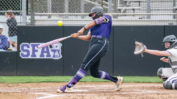 Ella Hill in the batters box vs PVAMU (2-18-26)