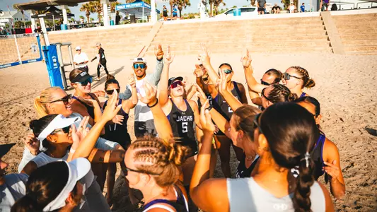 Team huddle at SLC Tournament