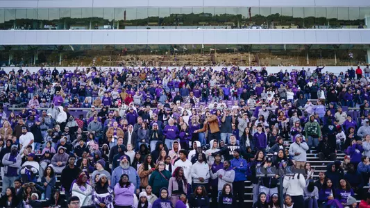 Homer Bryce Stadium home crowd vs. Abilene Christian (12-6-25)
