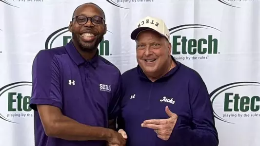 Leonard Bishop with Matt Rocco