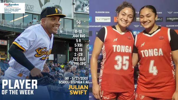 Julian Swift and Mel Finau