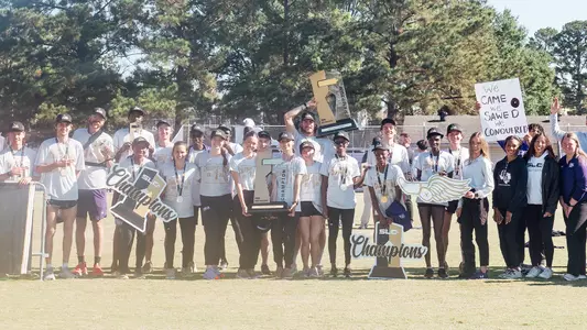 Men's and Women's Cross Country Championship Team Photo