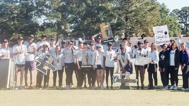 Men's and Women's Cross Country Championship Team Photo