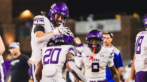 Jacks celebrate at Prairie View A&M (9-19-26)