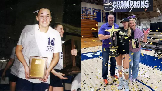 Two Generations, One Jersey: Amber and Caroline Kahle's SFA Volleyball Legacy