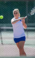 Sophomore Hannah Liljekvist advanced to the final of the top singles bracket at West Point last time out