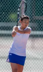 Senior Chloe Sher advanced to the semifinals in doubles and the quarterfinals in singles, both in the top brackets at the tournament