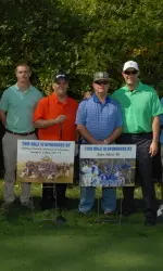 Mike Sheppard (third from left)