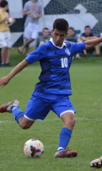 Redshirt junior Victor Manosalvas had a pair of shots on Saturday