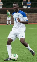 Junior Bolu Akinyode scored his first goal of the season on Wednesday night.