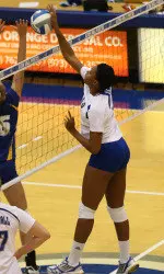 Ashani Rubin had a career-high nine kills.