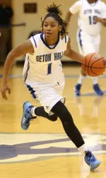 Tabatha Richardson-Smith scored 21 points to lead Seton Hall to a 74-48 win over NJIT on Saturday.