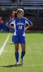 Senior Katie Ritter put the finishing touches on an impressive preseason for SHU with two late goals on Sunday.