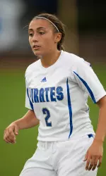 Senior Ashley Clarke moved into a tie for third on the school's all-time assists list on Friday night.