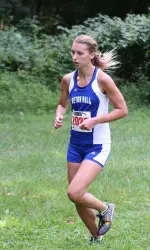 Sophomore Bri Miller produced her first scoring performance a week ago at the St. John's-Hofstra Fall Festival