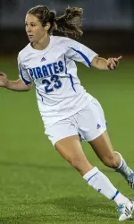 Sophomore Alexis Urbanski and the Pirates return to Owen T. Carroll Field after last week's thrilling victory over Marist.