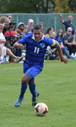 Senior Max Garcia scored his 16th-career goal on Saturday afternoon at Providence.