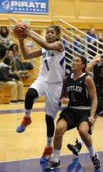 Tabatha Richardson-Smith scored 18 points on 7-for-13 shooting on Tuesday night.