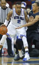 Brandon Mobley posted a double-double (10 points, 10 rebounds) Wednesday vs. Butler